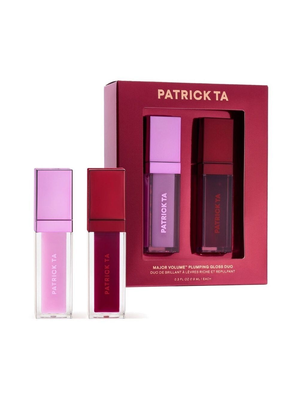 PATRICK TA Major Holiday Gloss Duo Headliner and Main Stage